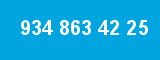 934 863 42 25 934 863 42 25